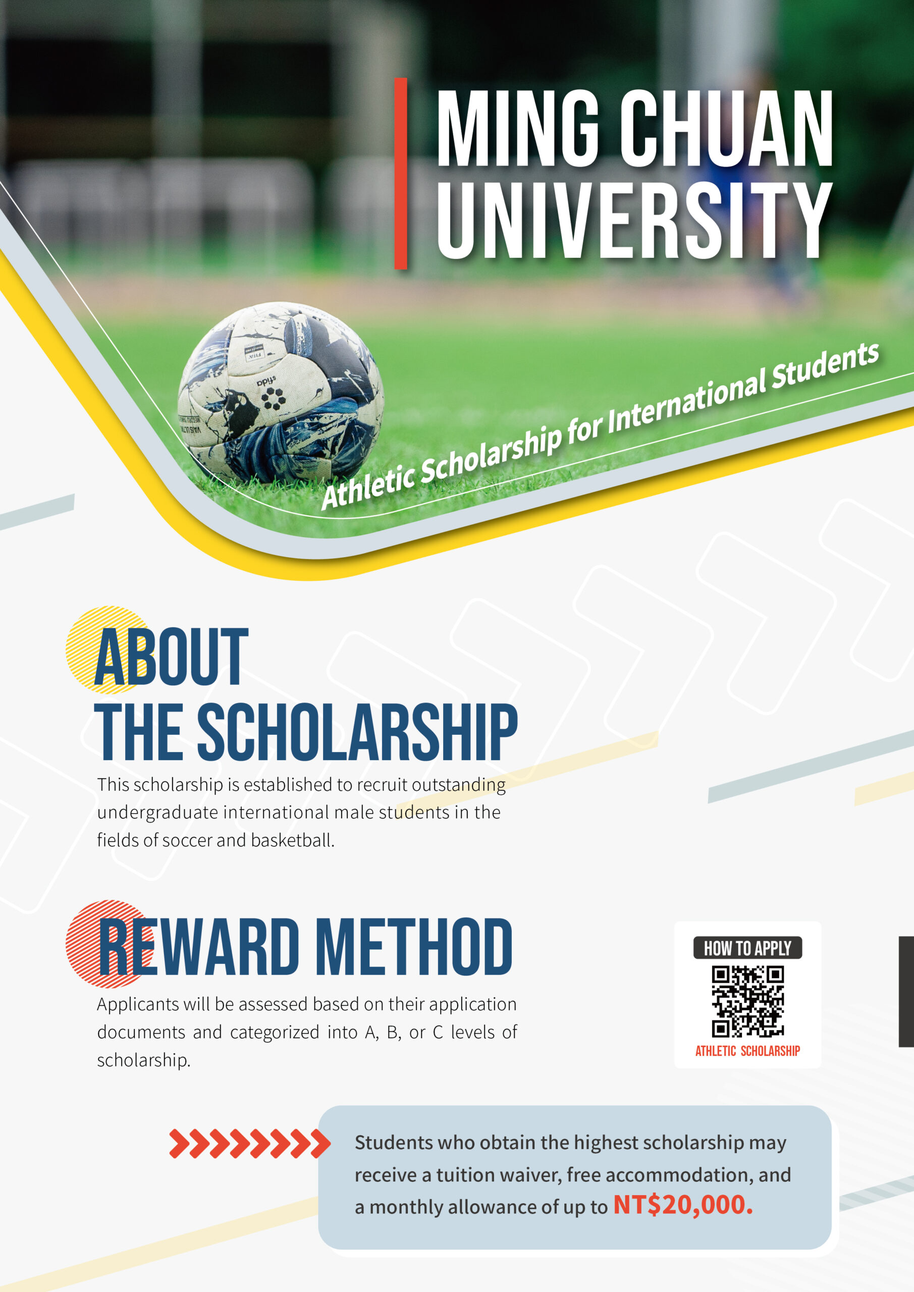 Featured image for “Living and Learning Allowance for Outstanding International Student Athletes”